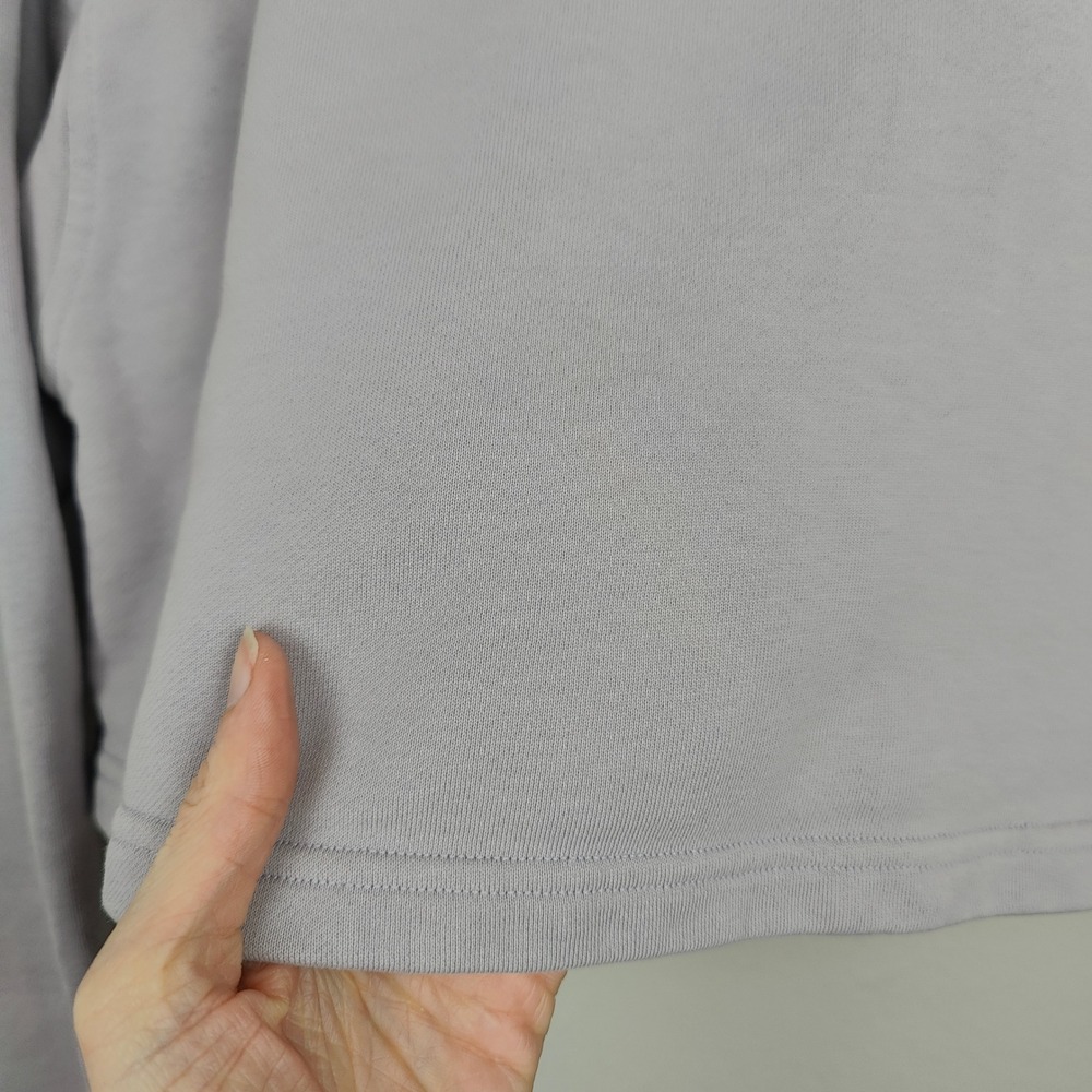 Lululemon All Yours Cropped Hoodie Womens Small Iced Iris Lavender Purple Lounge - Picture 4 of 9